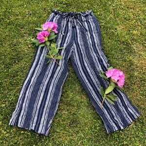 (🌸3 FOR $15 DEAL!) Striped Palazzo Pants